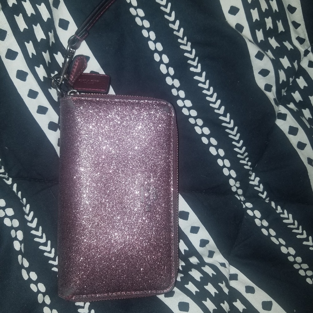 Sparkle Coach Wallet